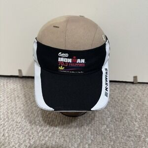 IRONMAN 70.3 Philippines K-Swiss Visor Hat Adjustable Strap back OSFA